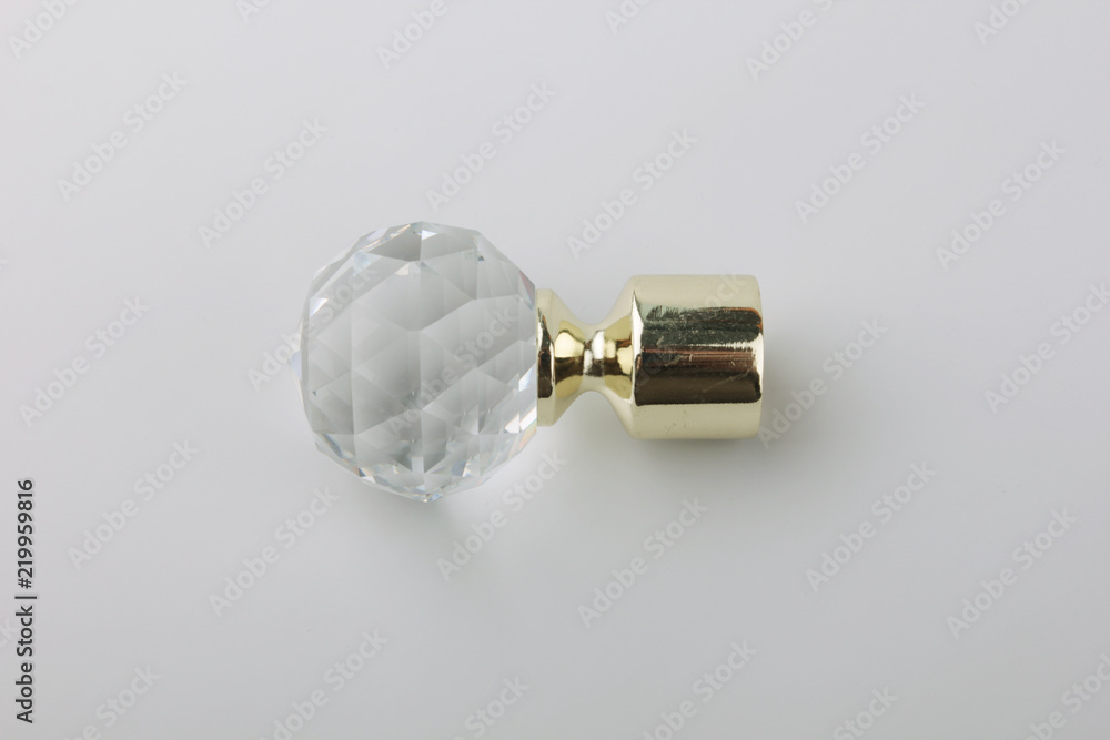 Tips for curtain poles on a white background. Ending for curtain eaves. Finials for curtain cornices. Tips for curtain poles on a white background. Ending for curtain eaves. Finials for curtain cornices.