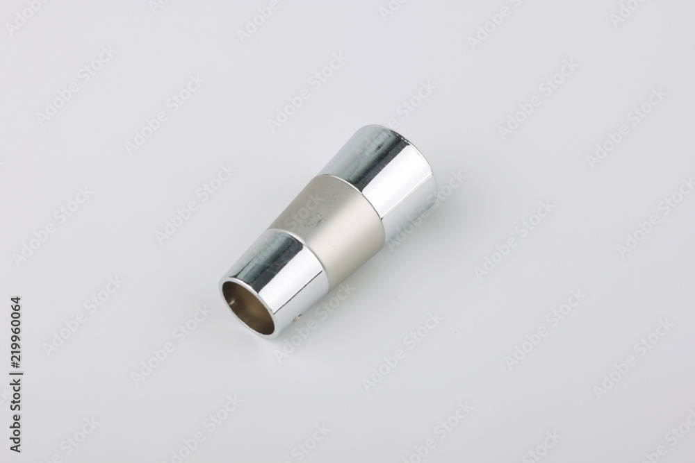 Tips for curtain poles on a white background. Ending for curtain eaves. Finials for curtain cornices. Tips for curtain poles on a white background. Ending for curtain eaves. Finials for curtain cornices.