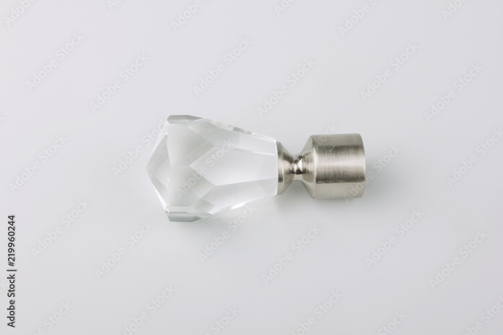 Tips for curtain poles on a white background. Ending for curtain eaves. Finials for curtain cornices. Tips for curtain poles on a white background. Ending for curtain eaves. Finials for curtain cornices.
