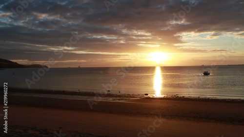 イギリス　マレー湾の朝日 photo