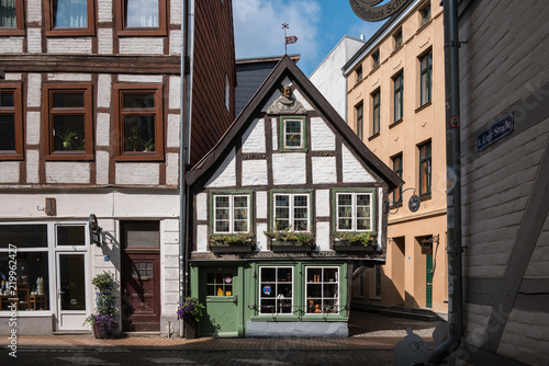 Altes Fachwerkhaus in Schwerin