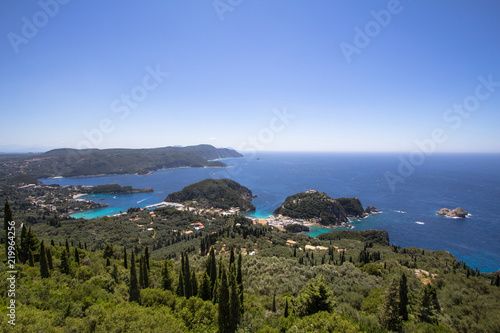 Palaiokastritsa on the island of Corfu, Greece © robertdering