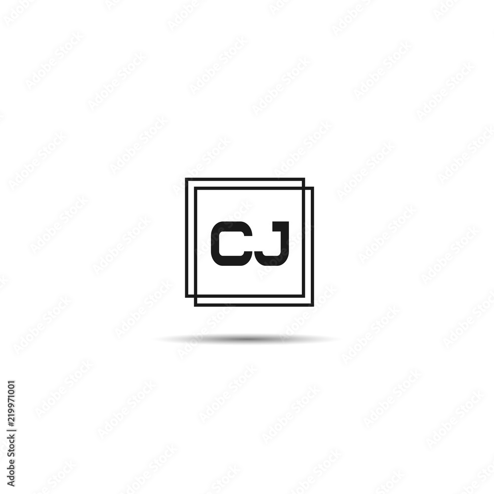 Initial Letter CJ Logo Template Design Initial Letter CJ Logo Template Design