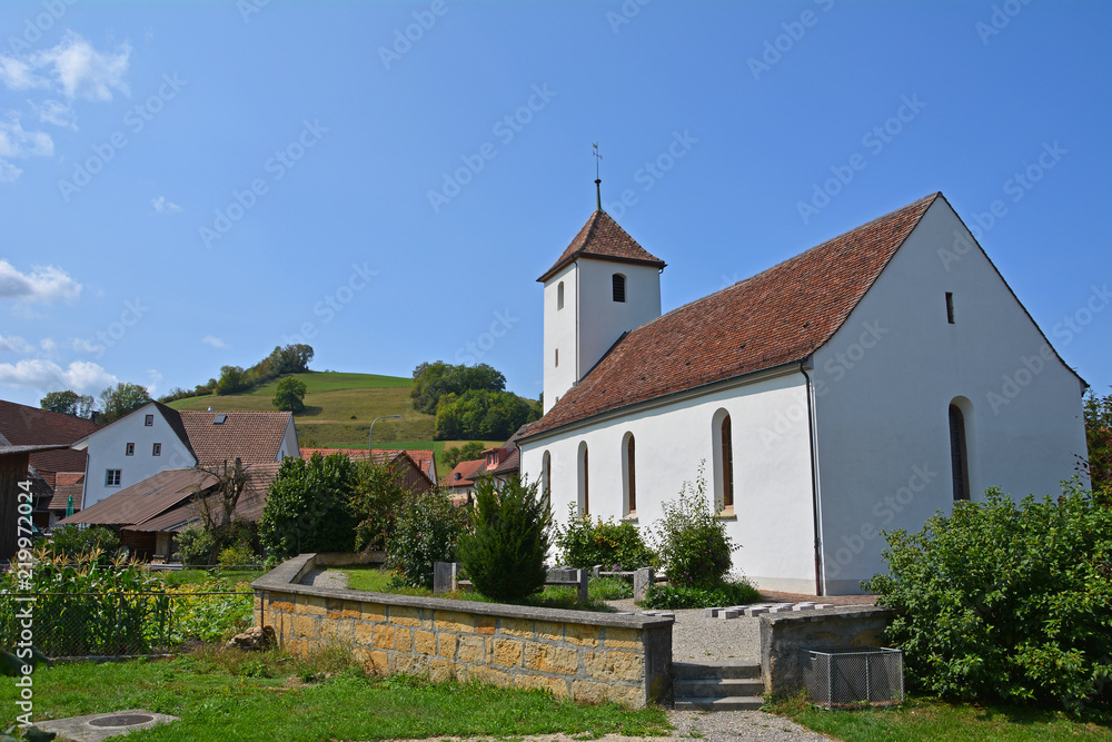 Dorfkirche von Mandach, Kanton Aargau