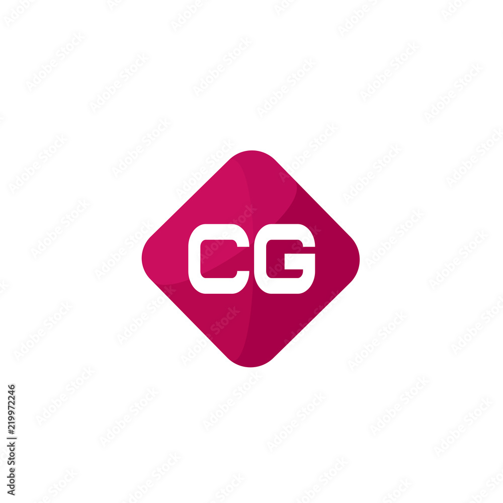 Initial Letter CG Logo Template Design Initial Letter CG Logo Template Design