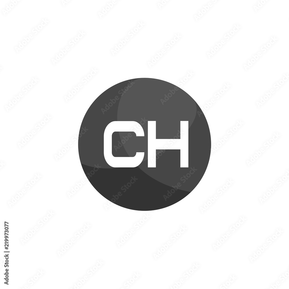 Initial Letter CH Logo Template Design Initial Letter CH Logo Template Design