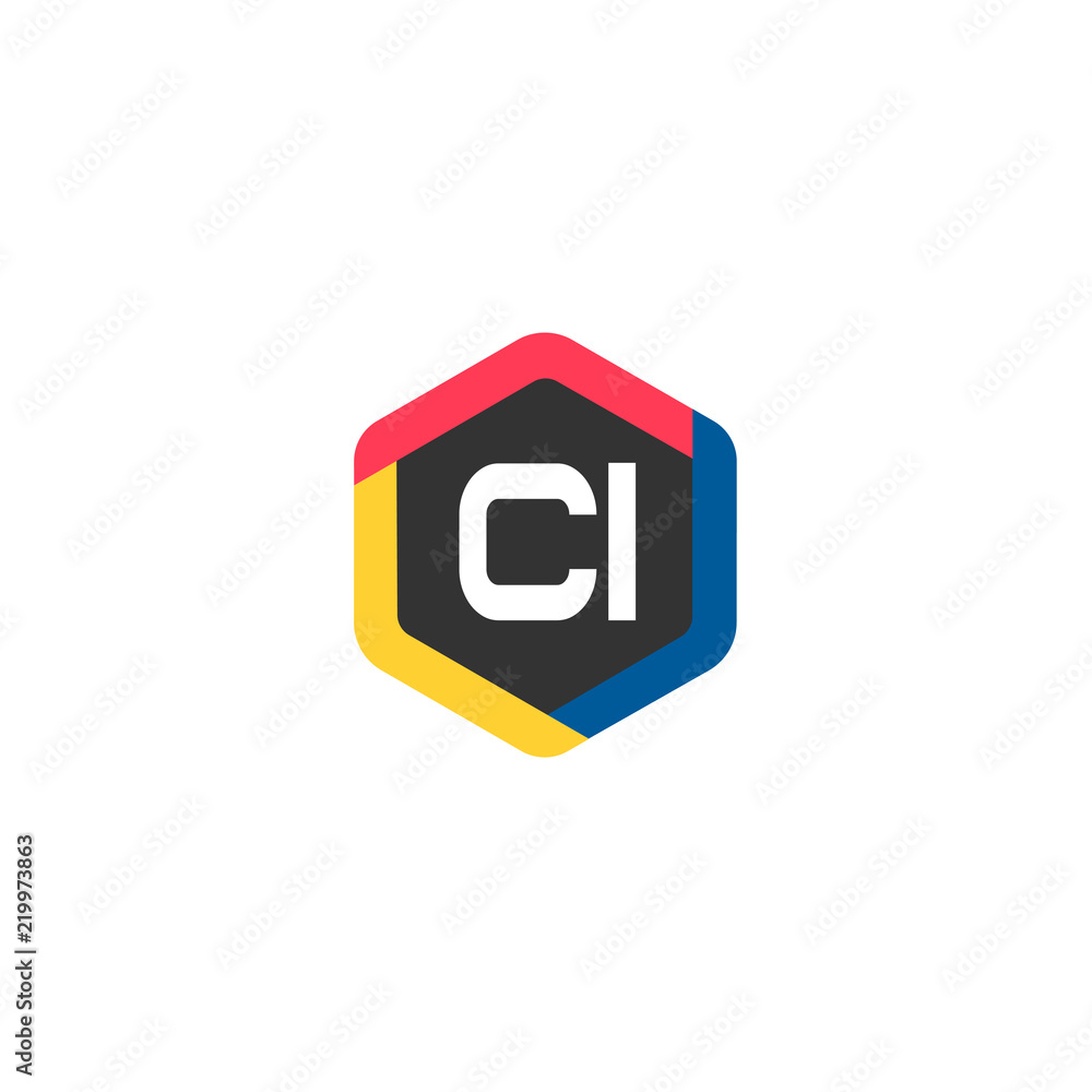 Initial Letter CI Logo Template Design Initial Letter CI Logo Template Design