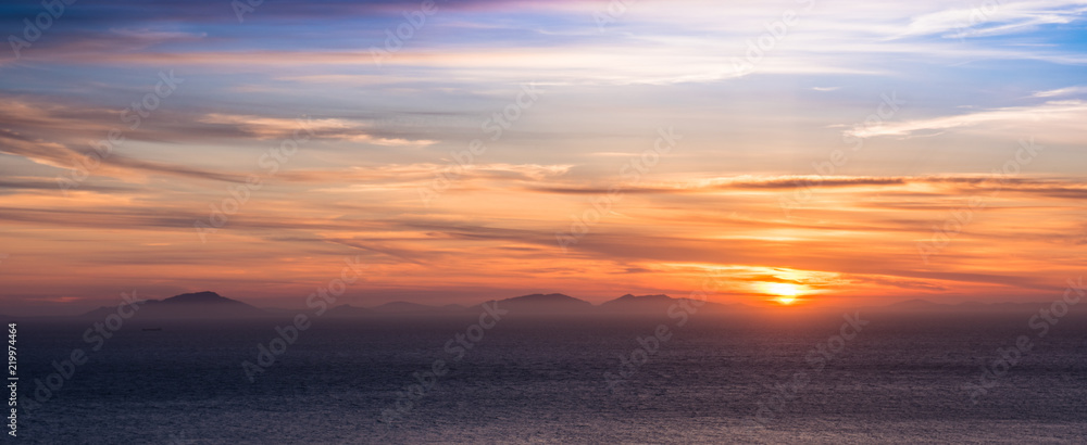 Sunset over the Western Isles
