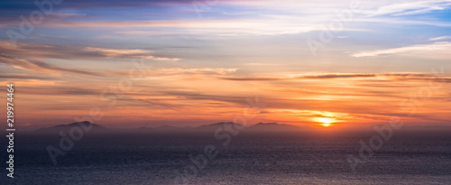 Sunset over the Western Isles © mountaintreks