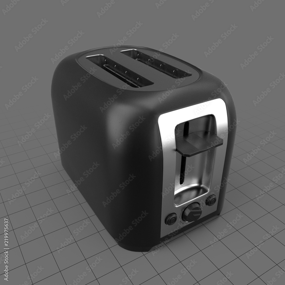 Toaster Stock 3D asset | Adobe Stock