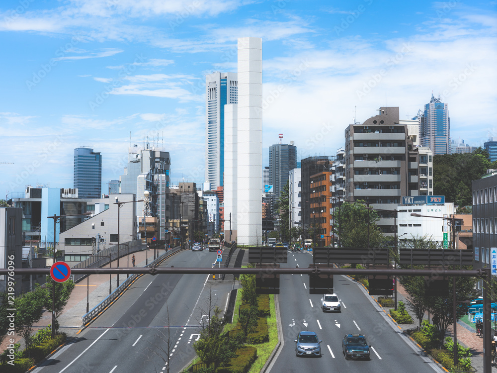 Naklejka premium Yamate_Dori_St