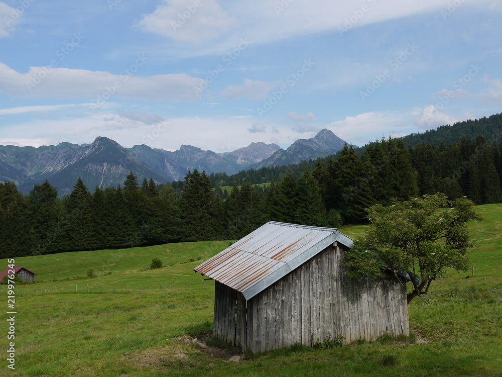 Berg Schuppen Berg Schuppen