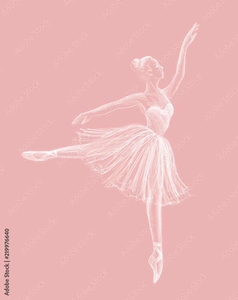 Fototapeta premium Ballerina