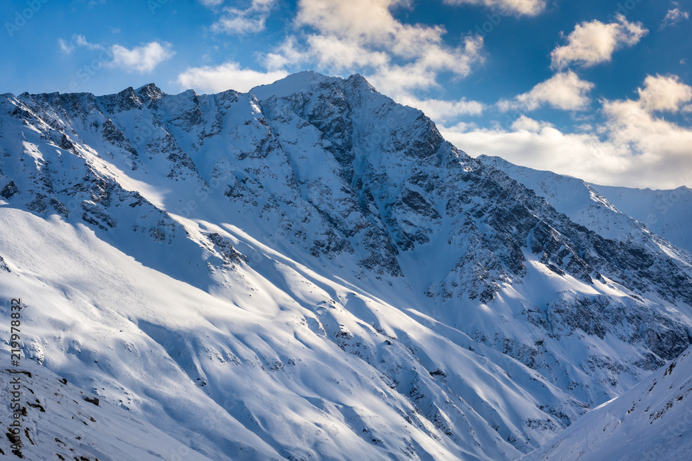 Naklejka premium Schneebedeckte Berge