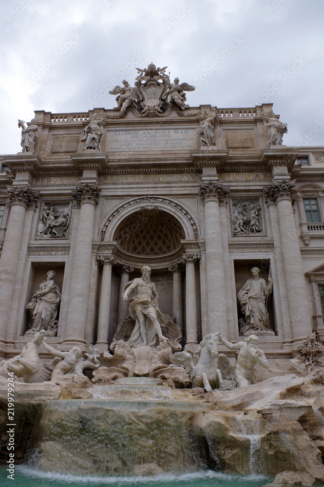 fontaine de trevi, Rome, Italie