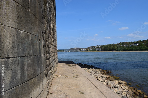 Rhein bei Koblenz-OBerwerth 08/18 photo