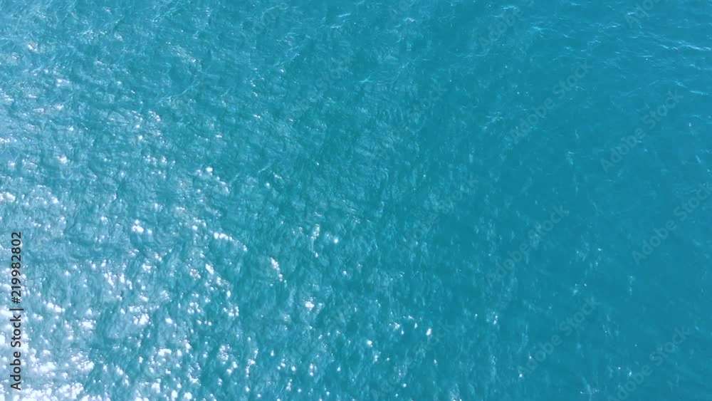Sea wave pattern for background, ocean surface, background for movie credits Sea wave pattern for background, ocean surface, background for movie credits