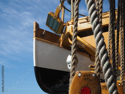 Scialuppa di salvataggio antica Amerigo Vespucci photo