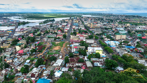 Liberia City Scape: Broad Street