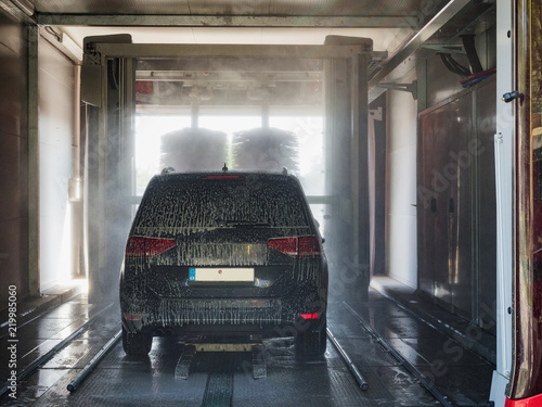 car wash  car wash foam water