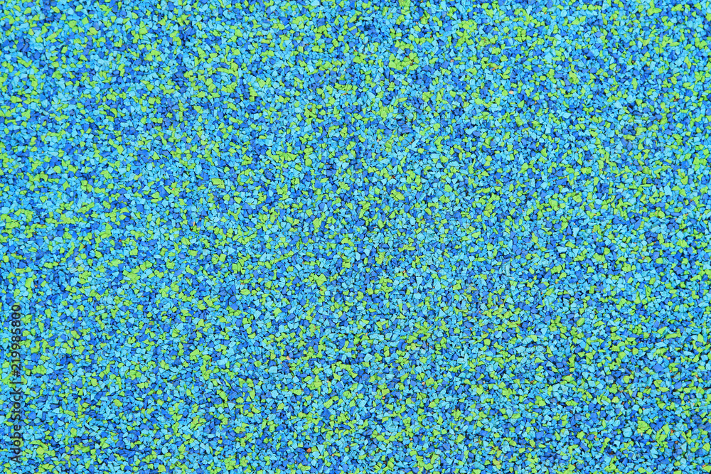 Close up of green blue asphalt Close up of green blue asphalt