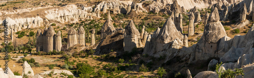 Kapadocja panorama doliny skalnej