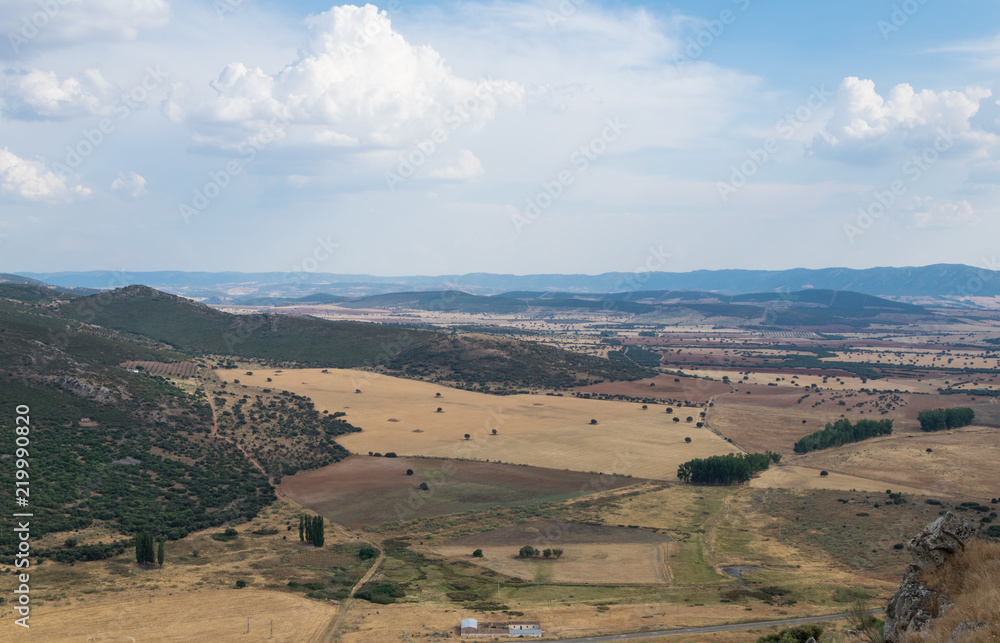 Naklejka premium Paisaje de Castilla La Mancha. España.