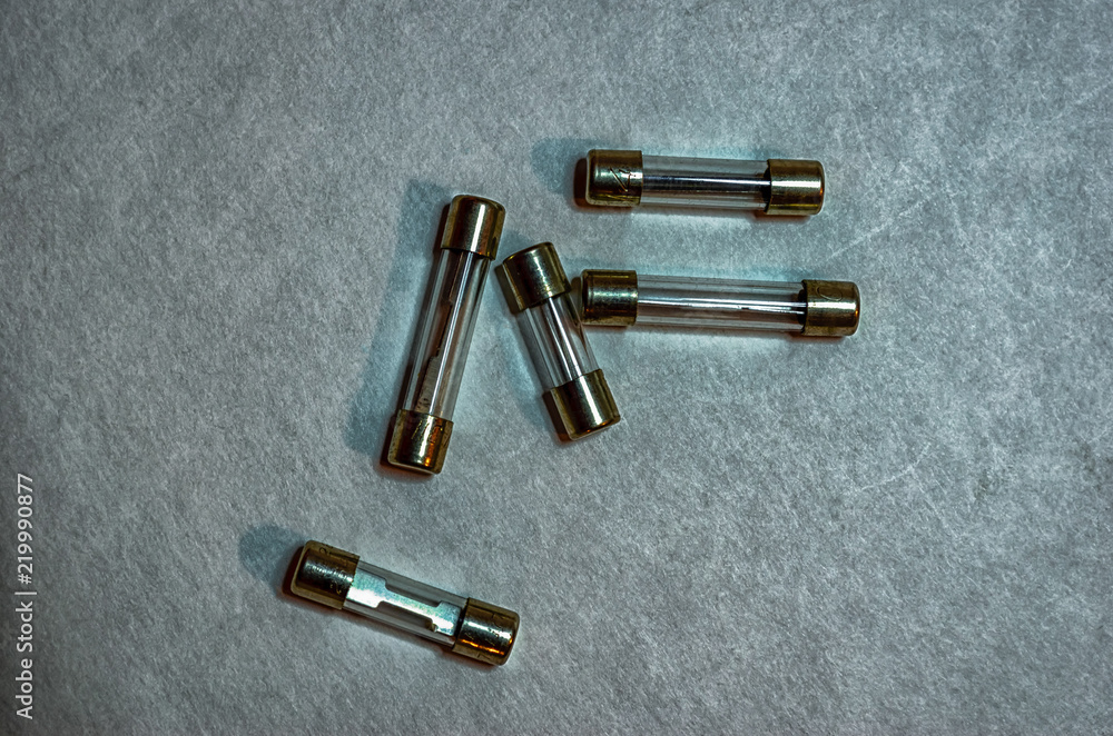 small grouping of automotive fuses small grouping of automotive fuses