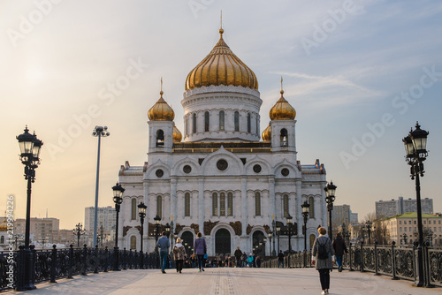 Cathedral of Christ the Saviour in Moscow, Russia © myskina6