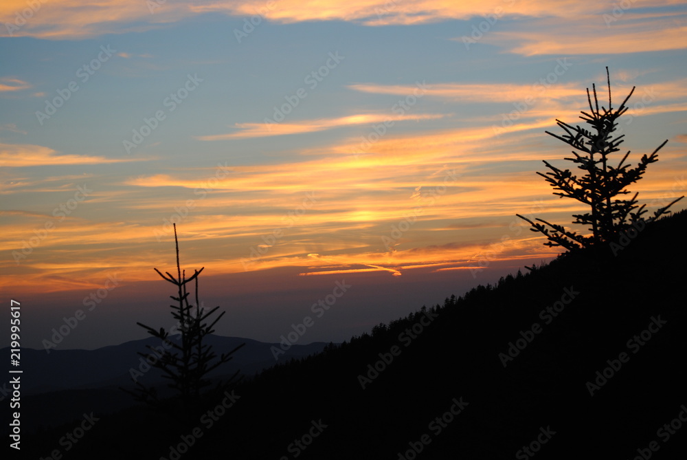 Great Smoky Mountains Sunset