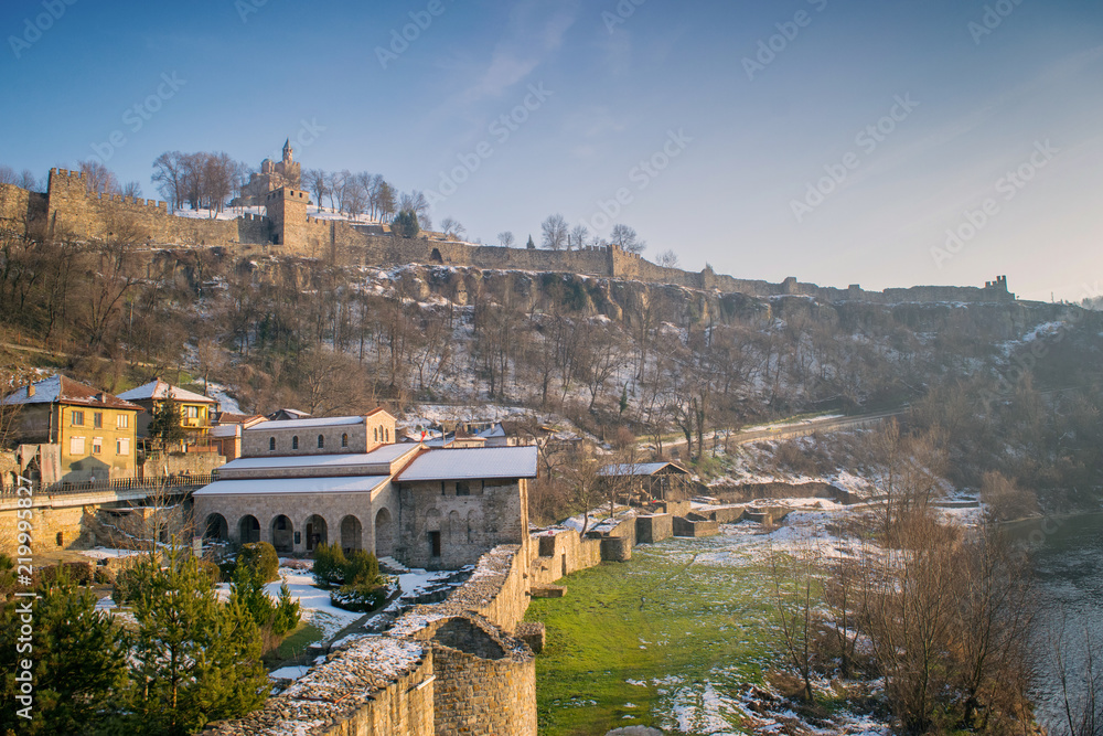 Tsarevets Fortress in Veliko Tarnovo, old capital of Bulgaria