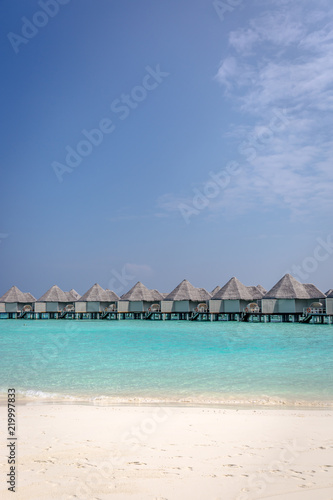 Hotel in Paradise - Bungalows over the water © LMspencer
