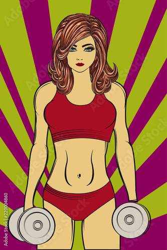 girl in the gym