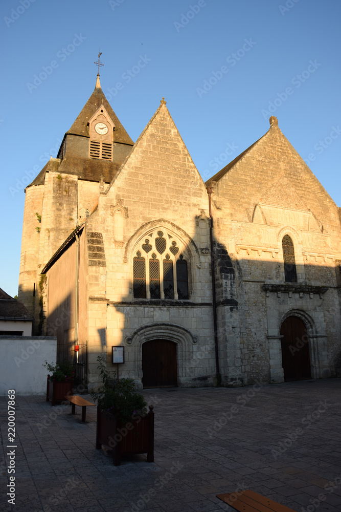 Kirche in Azay-le-Rideau, Frankreich