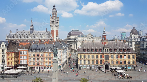Center of Lille, Northern France photo