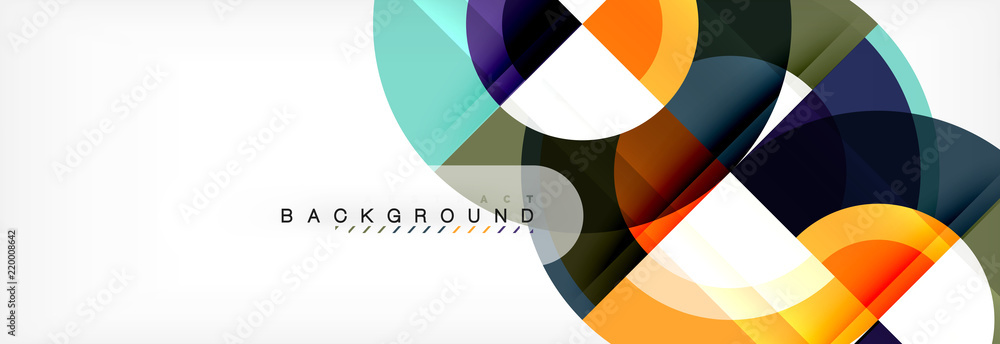 Vector circular abstract background Vector circular abstract background
