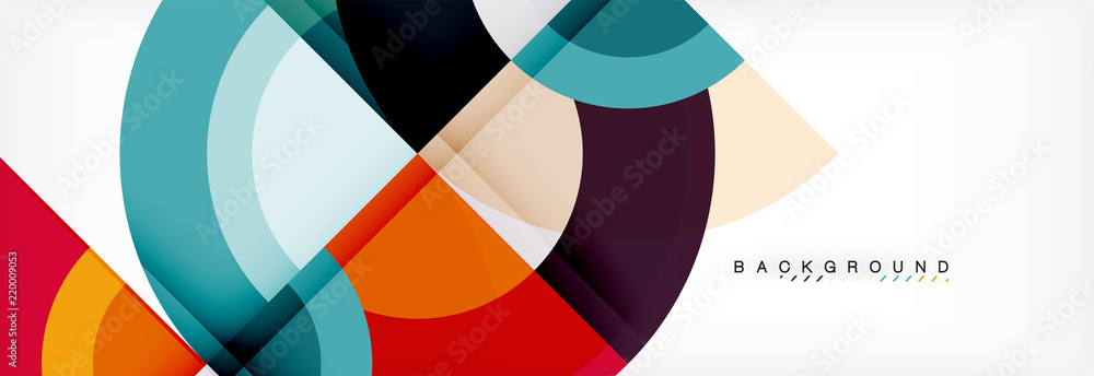 Vector circular abstract background Vector circular abstract background