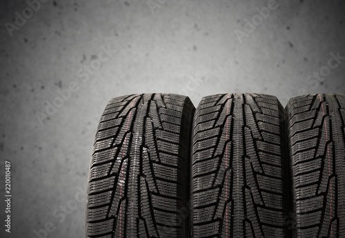 Tires objects isolated on  background © BillionPhotos.com