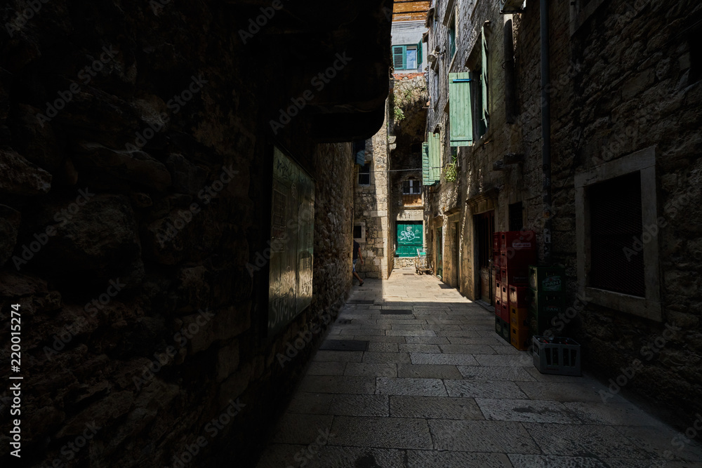 Gasse in Split Gasse in Split