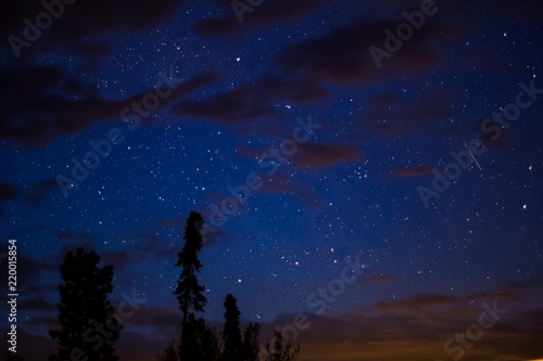 Stars night sky 
