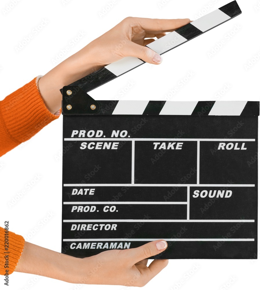 Fototapeta premium Movie Clapper
