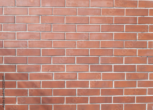 Red brick wall texture