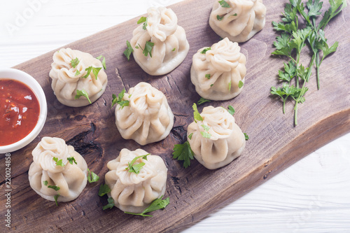 Georgian dumplings khinkali