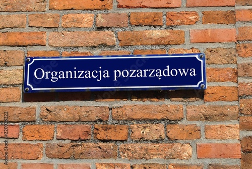 Obraz na płótnie Organizacja pozarządowa w salonie