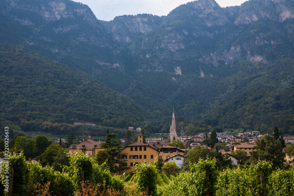 Veduta Trentino paesino