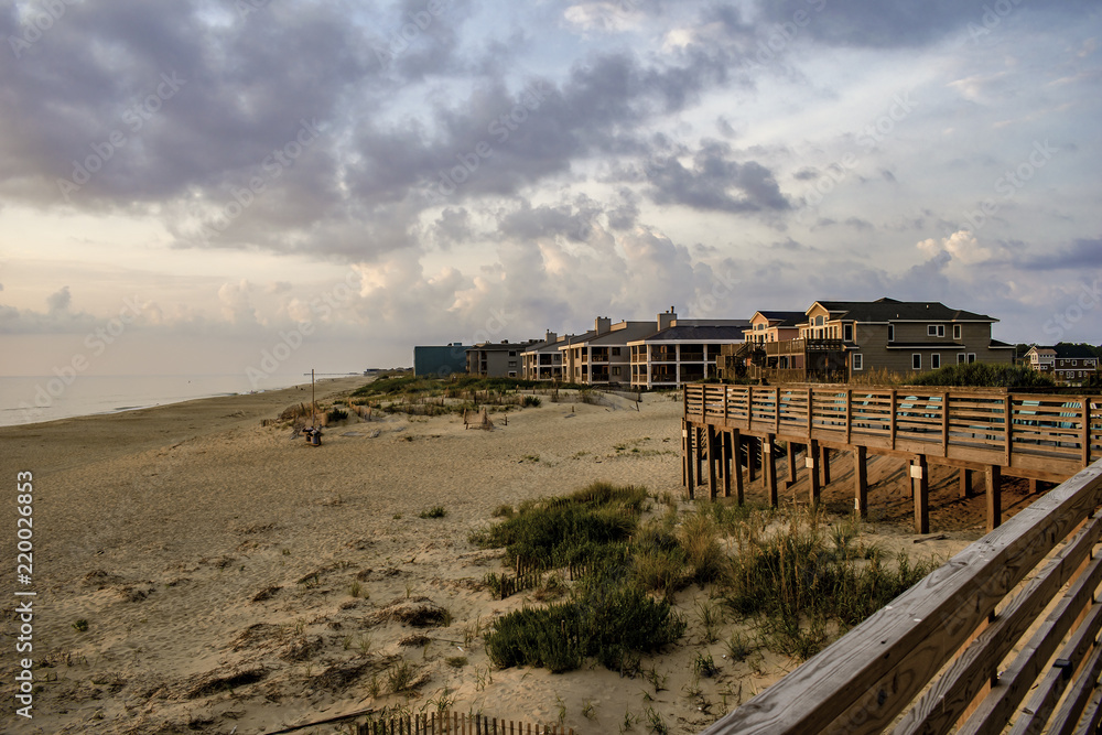 Morning at The Beach in Nags Head Morning at The Beach in Nags Head
