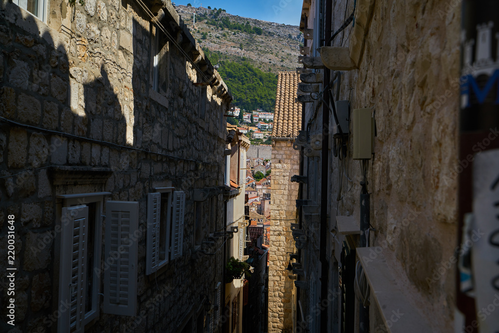 Gasse in Dubrovnik