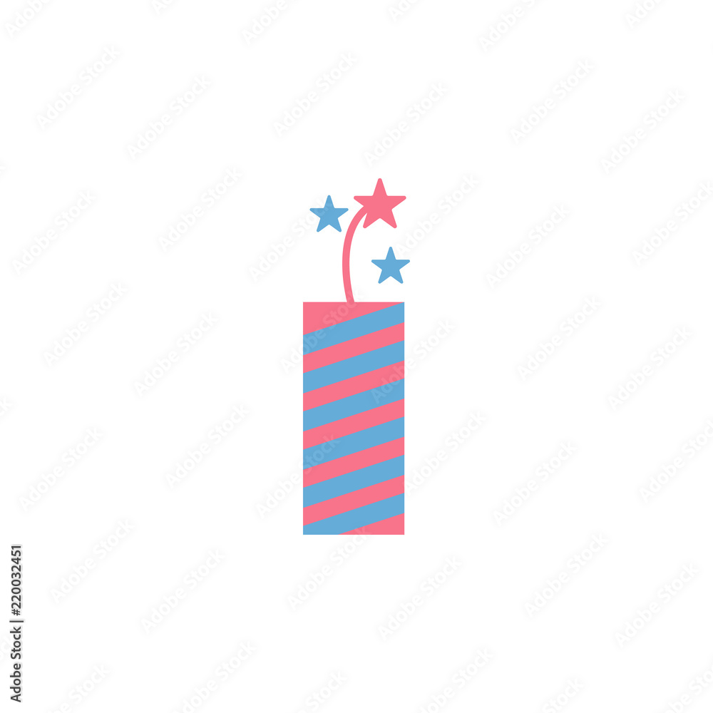 Obraz premium bomb crakers icon. Element of diwali holiday icon for mobile concept and web apps. Colored bomb crakers icon can be used for web and mobile