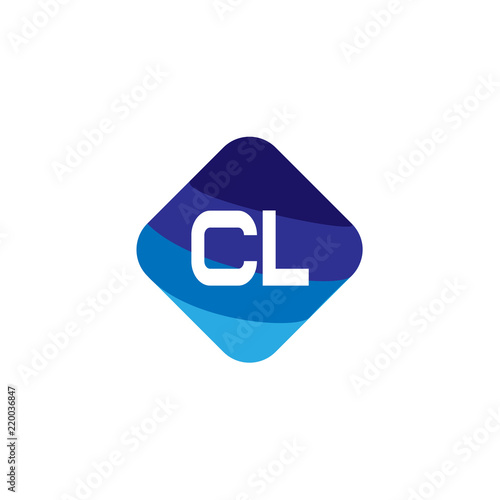 Initial Letter CL Logo Template Design