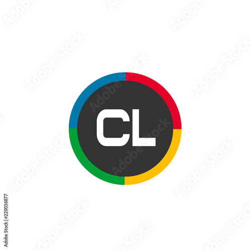 Initial Letter CL Logo Template Design